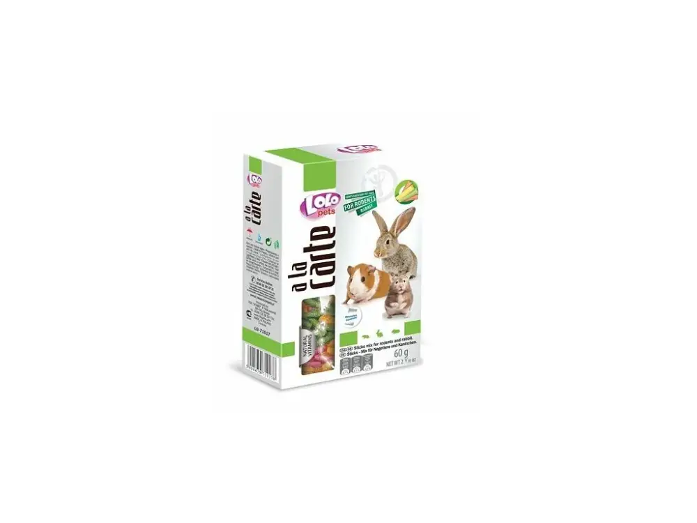 LOLO Diners FINGERS mix pro hlodavce 60 g Sleva