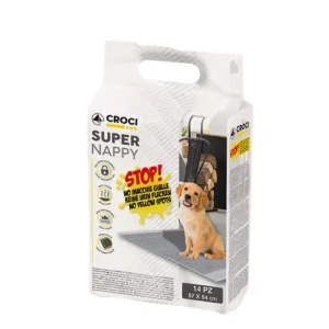 Autentický Návyková podložka Super Nappy Carbon 57 x 54 cm (14 ks)