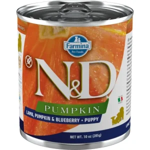 Sezónní Sleva N&D DOG PUMPKIN Puppy Lamb & Blueberry 285g