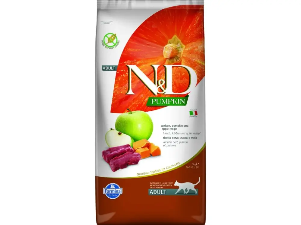 Novinka N&D Pumpkin CAT Venison & Apple 5kg