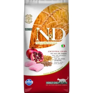 N&D LG CAT Adult Chicken & Pomegranate 10kg Dokud Zásoby Vydrží