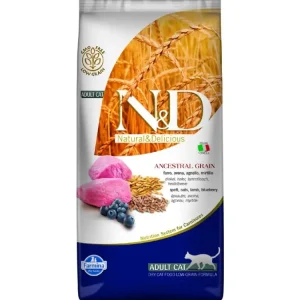 N&D LG CAT Adult Lamb & Blueberry 5kg Tovární Cena
