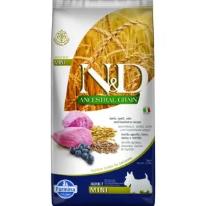 N&D LG DOG Adult Mini Lamb & Blueberry 7kg Akční Cena