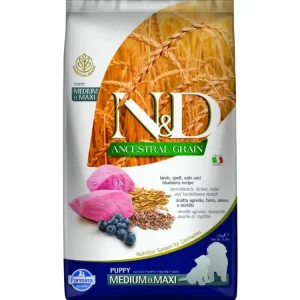 N&D LG DOG Puppy M/L Lamb & Blueberry 2,5kg Hit Sezóny