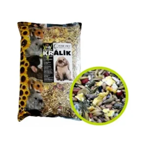 FINE PET Zakrslý Králík Premium 800g Nejprodávanější