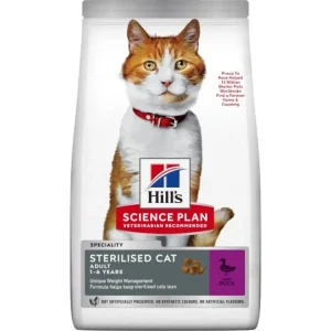 Objednat Nyní Hill's Fel. SP Adult Sterilised Cat Duck 10kg