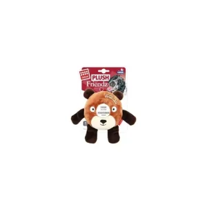 Hračka pes GiGwi Plush Friendz medvěd s gum. kroužkem Bezpečná Platba