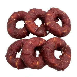 Pochoutka Donut s kachním masem 12,5cm/6ks Nízká Cena