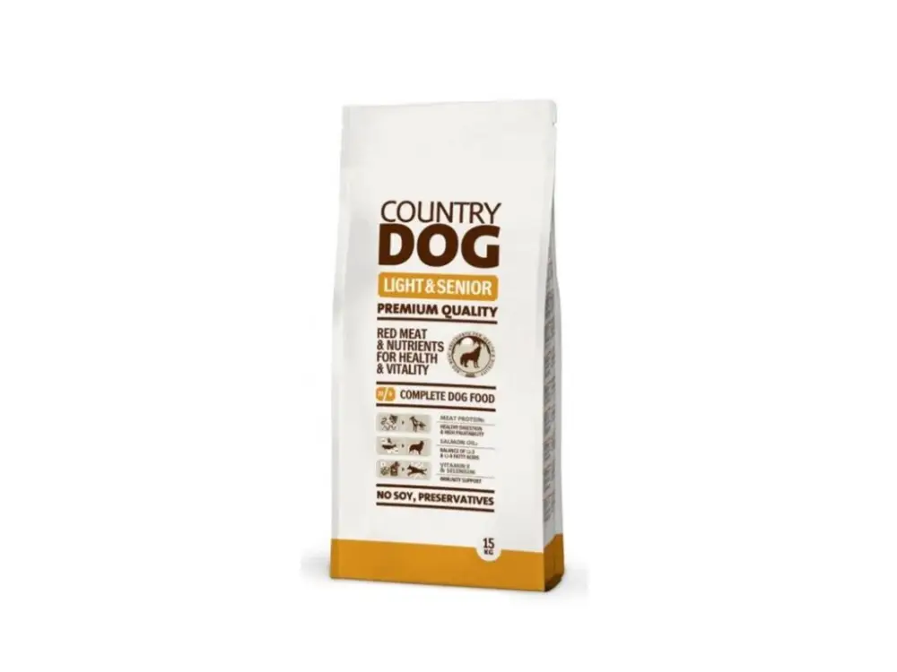 Country Dog Light Senior 15kg Horká Nabídka