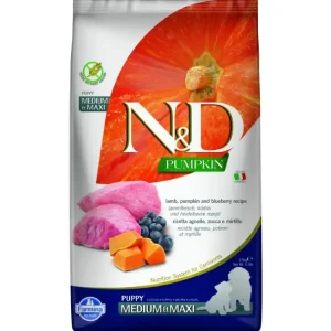 N&D Pumpkin DOG Puppy M/L Lamb & Blueberry 2,5kg Kup Teď