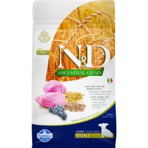 N&D LG DOG Puppy Mini Lamb & Blueberry 800g Novinka