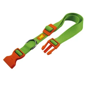 Rychlé Dodání Obojek nylon CLUB C 32cmx10mm zelený FP 1ks