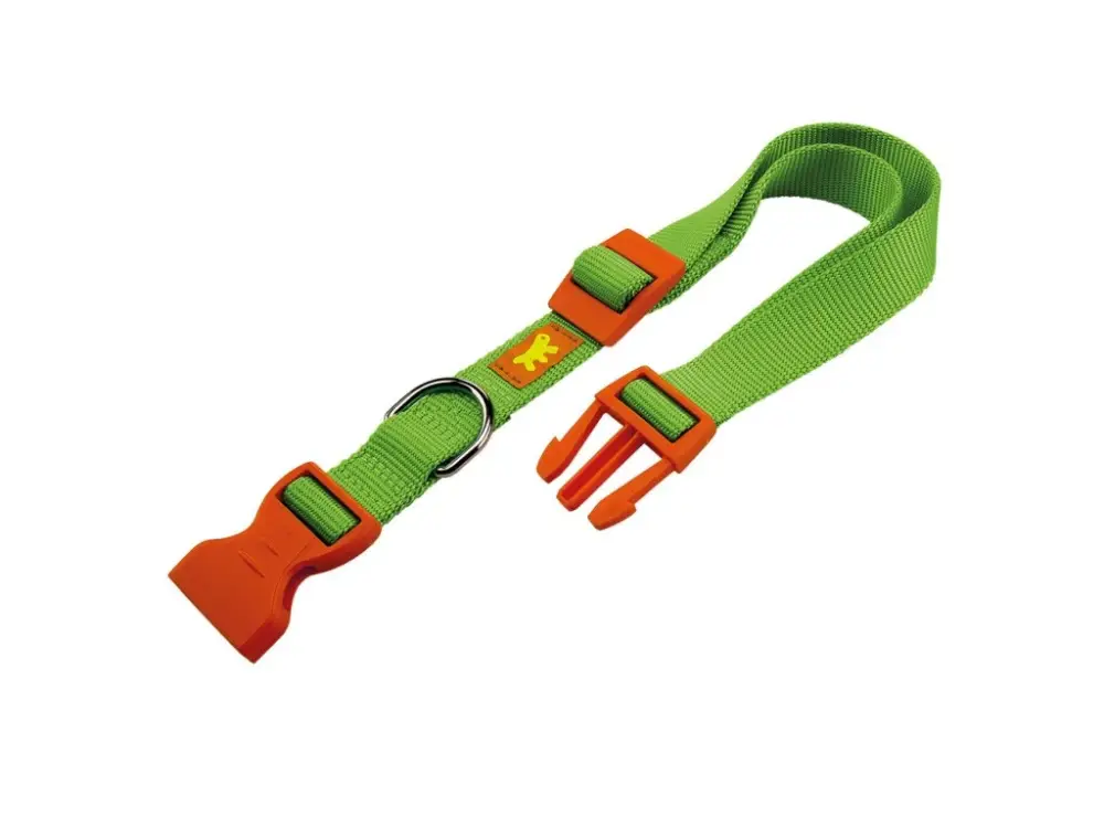 Rychlé Dodání Obojek nylon CLUB C 32cmx10mm zelený FP 1ks