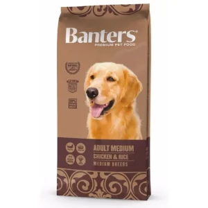 Banters Adult Medium Chicken & Rice 14,9 kg - Poškozený obal - SLEVA 15 % Ihned K Objednání