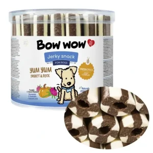 Ověřený Bow wow poch. Yum Yum hmyz a rýže 35ks