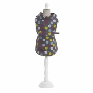 Bezpečná Platba Pláštěnka Grey Dots 40 cm