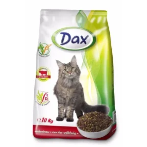 Dokud Zásoby Vydrží Dax Cat granule hovězí se zeleninou 10 kg
