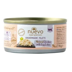 Nuevo kočka Handmade Kuře s vejcem konz. 70g Časově Omezené