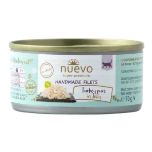 Výprodej Nuevo kočka Handmade Pure Krůta v želé konz. 70g