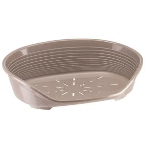 Pelech plast SIESTA DLX 10 hnědý 93,5x68x28cm FP Aktuální