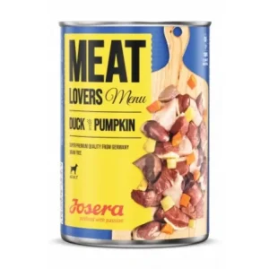 Josera Dog konz.Meat Lovers Menu Duck with Pumpk.400g Oblíbený