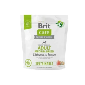 Brit Care Dog Sustainable Adult Medium Breed 1kg Kup Teď