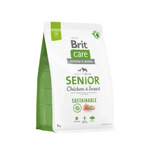 Autentický Brit Care Dog Sustainable Senior 3kg