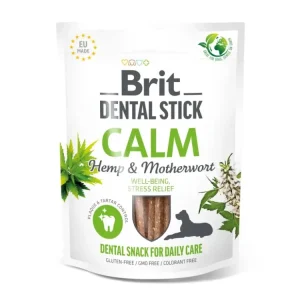 Super Cena Brit Dog Dental Stick Calm Hemp&Motherwort 7ks
