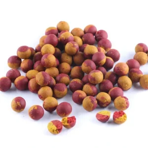 Akce Boilies Duplex Pikantní jahoda a kukuřice 20 mm 250 g