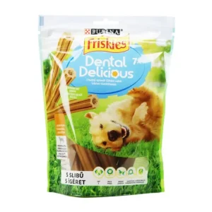 Friskies pochoutka pes DentalDelicious Med&Large 200g Akční Nabídka