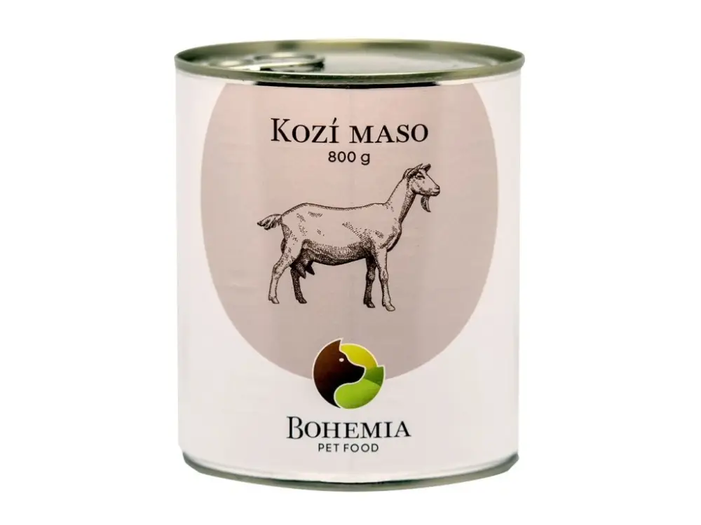 BOHEMIA MASO Kozí ve vlastní šťávě 800g Odeslání Ihned
