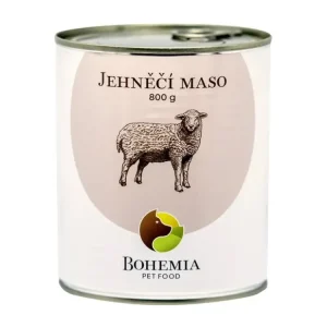 BOHEMIA MASO Jehněčí ve vlastní šťávě 800g Akční Cena