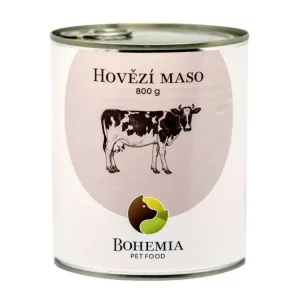 Poslední Šance BOHEMIA MASO Hovězí ve vlastní šťávě 800g