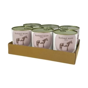 Akční Cena BOHEMIA MASO Koňské ve vlastní šťávě SIX PACK 6x800g