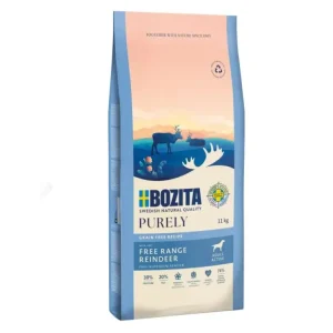 Bozita Purely Dog Adult Active Reindeer GF 11 kg Akce