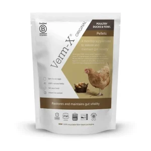 Verm-X Přírodní pelety proti střevním parazitům pro drůbež 250g Nízká Cena