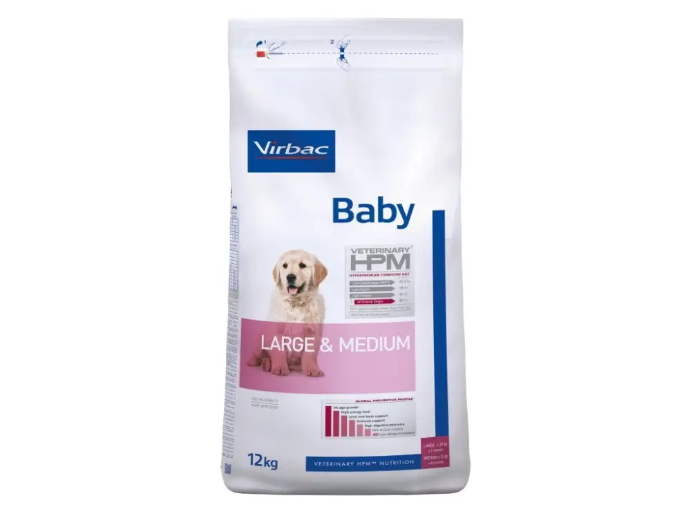 Finální Výprodej VET HPM Baby Dog Large & Medium 12kg