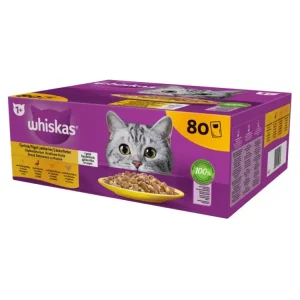 Originální Whiskas kapsa Core drůbeží výběr v želé 80x85g