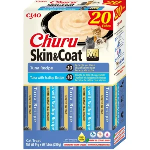 Sleva Churu Cat BOX Skin&Coat Tuna Variety 20x14g