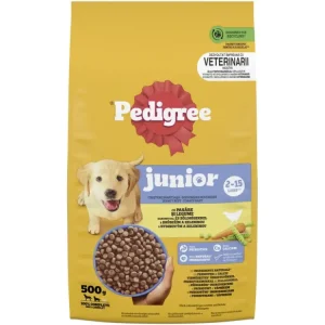 Pedigree Dry Junior M/L drůbeží se zeleninou 500g Ihned K Objednání