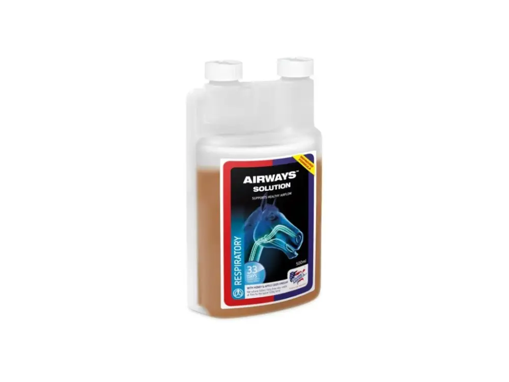Airways solution pro koně zvýšení průchodnosti dýchacích cest 500 ml Poslední Šance