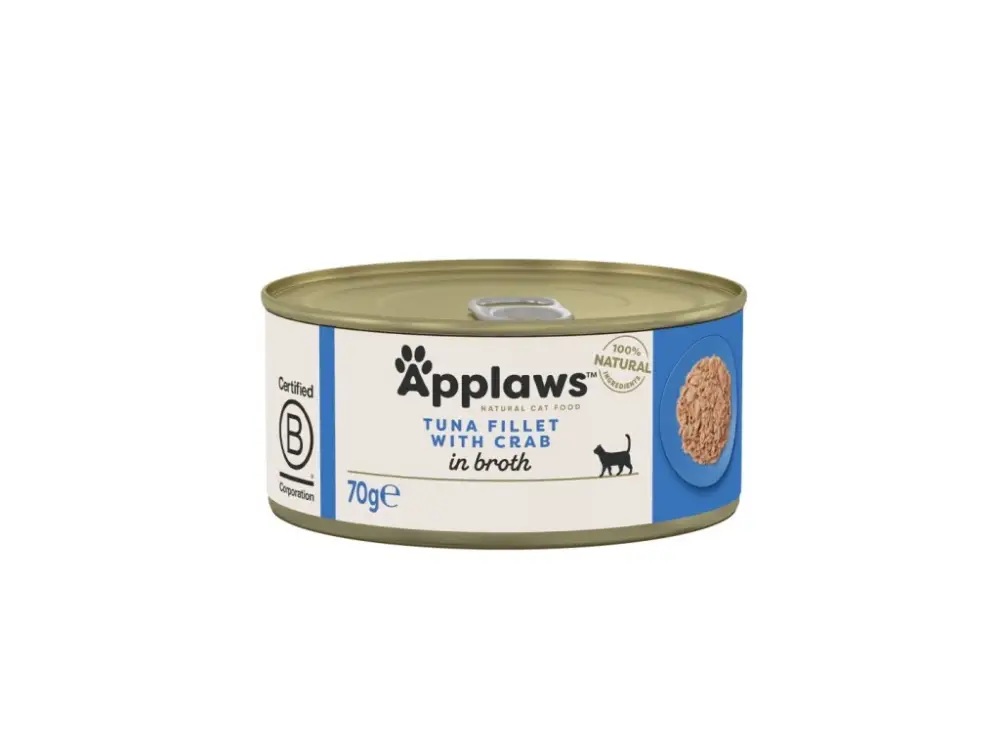 Applaws Cat konz. Adult Broth tuňák s krabem 70g Akční Cena