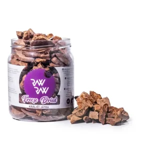Raw Raw pochoutka mrazem sušená Králičí játra 80g Sleva