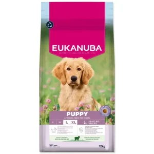 Zlevněný Eukanuba Dog Puppy Large rich in Lamb 12kg
