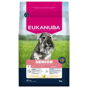 Časově Omezené Eukanuba Dog Senior Small rich in fresh Chicken 3kg
