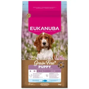 Eukanuba Dog GF Puppy Small&Medium rich in Oc.Fish 3kg Novinka