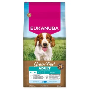 Eukanuba Dog GF Adult Small&Medium rich in Oc.Fish12kg Speciální Cena