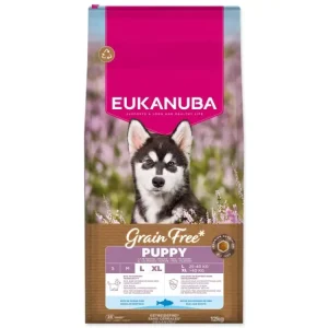 Eukanuba Dog GF Puppy Large rich in Ocean Fish 12kg Expresní Doručení