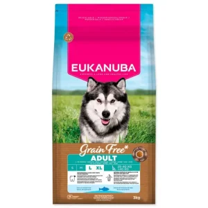 Eukanuba Dog GF Adult Large rich in Ocean Fish 3kg Nízká Cena