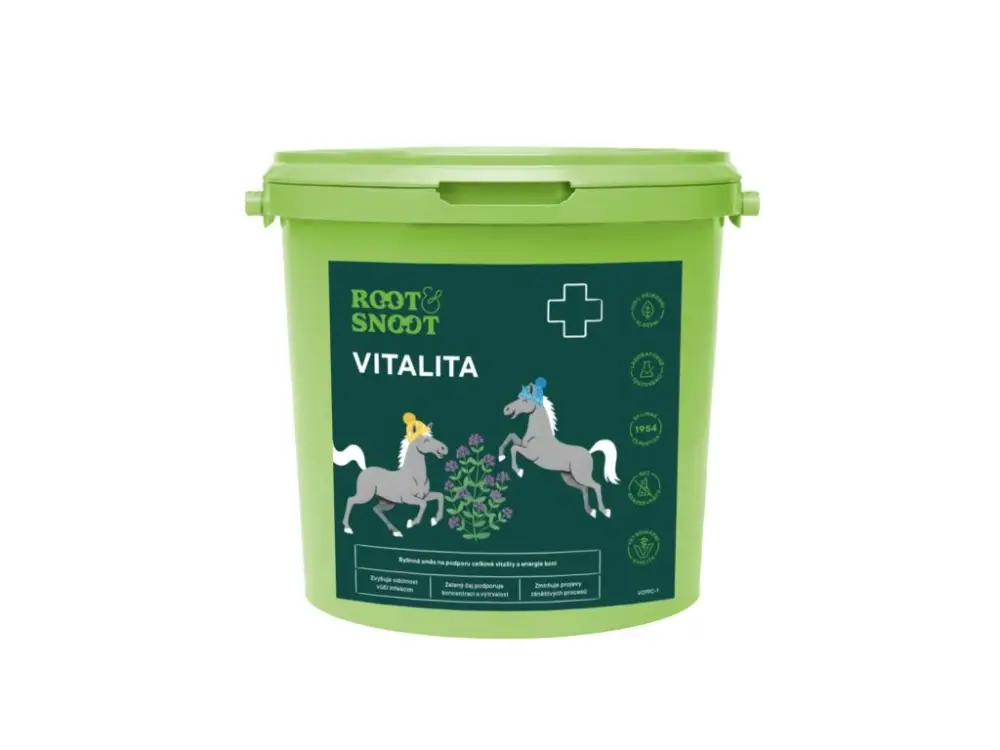 Root&Snoot Vitalita pro koně sypaná směs 1kg Akční Cena